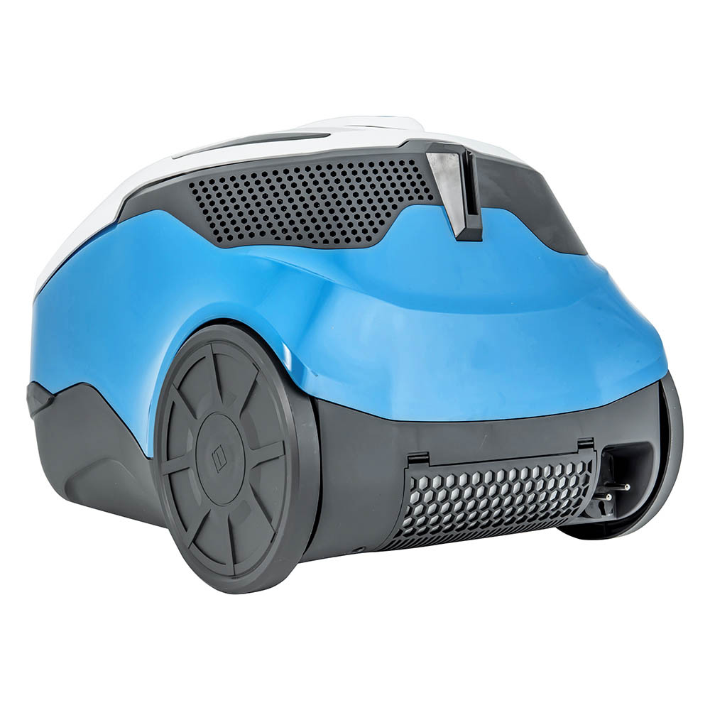 Пилосос Perfect Air Feel Fresh X3, вид ззаду Пилосос Perfect Air Feel Fresh X3, вид ззаду на випускну решітку та встановлений за нею мікрофільтр