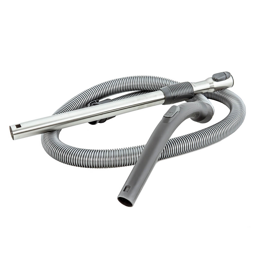 Гнучкий шланг та телескопічна труба Гнучкий сірий гофрований шланг та телескопічна труба з нержавіючої сталі