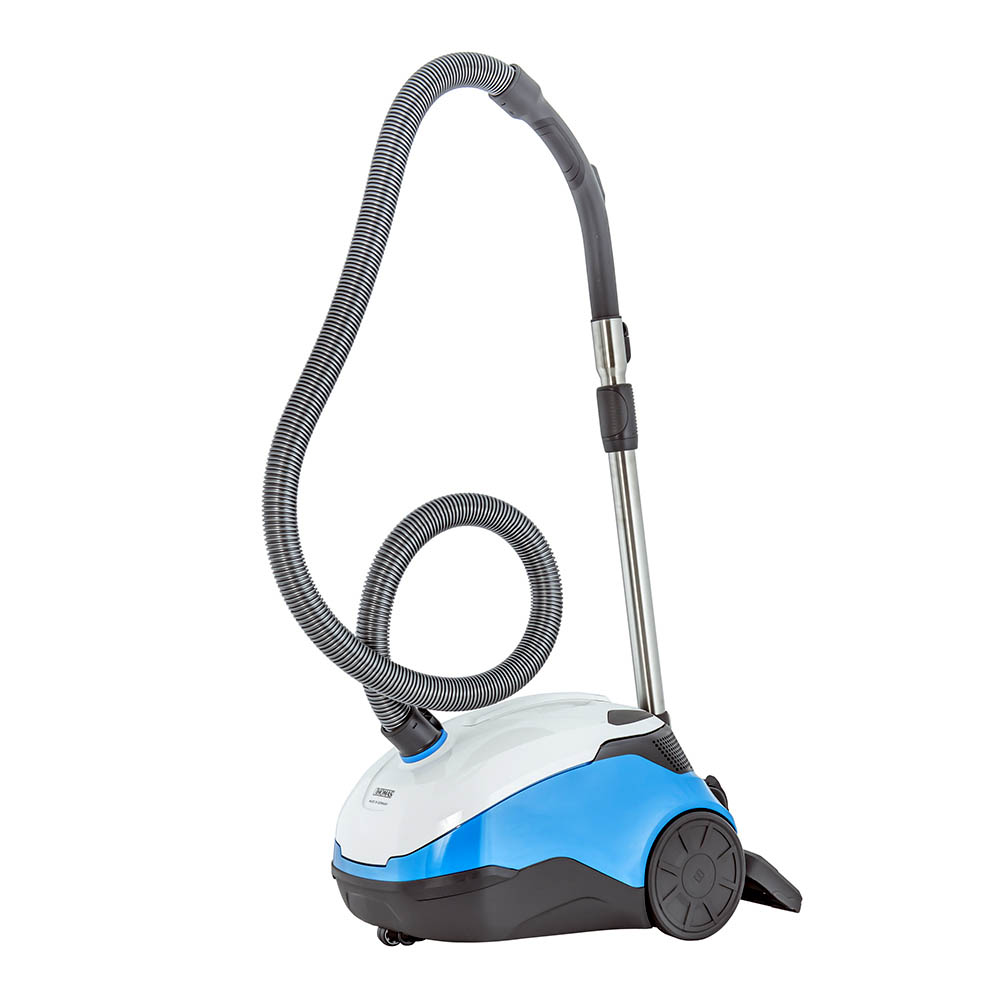 Perfect Air Allergy Pure зі шлангом, трубою та насадкою, вид збоку Безмішковий пилосос THOMAS Perfect Air Allergy Pure зі шлангом, телескопічною трубою та насадкою, вид збоку