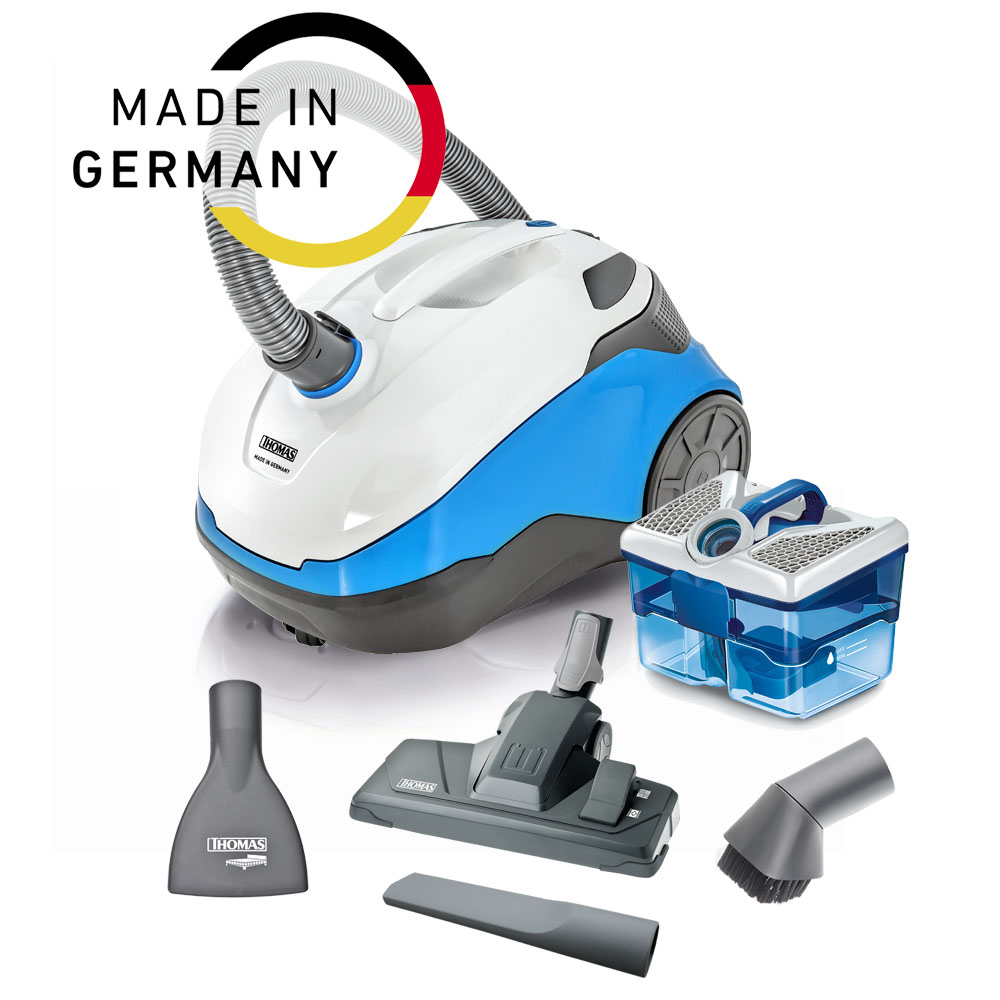 Німецький пилосос Perfect Air Allergy Pure, повна комплектація Німецький безмішковий пилосос Perfect Air Allergy Pure з водяним фільтром AquaBOX та повним комплектом насадок