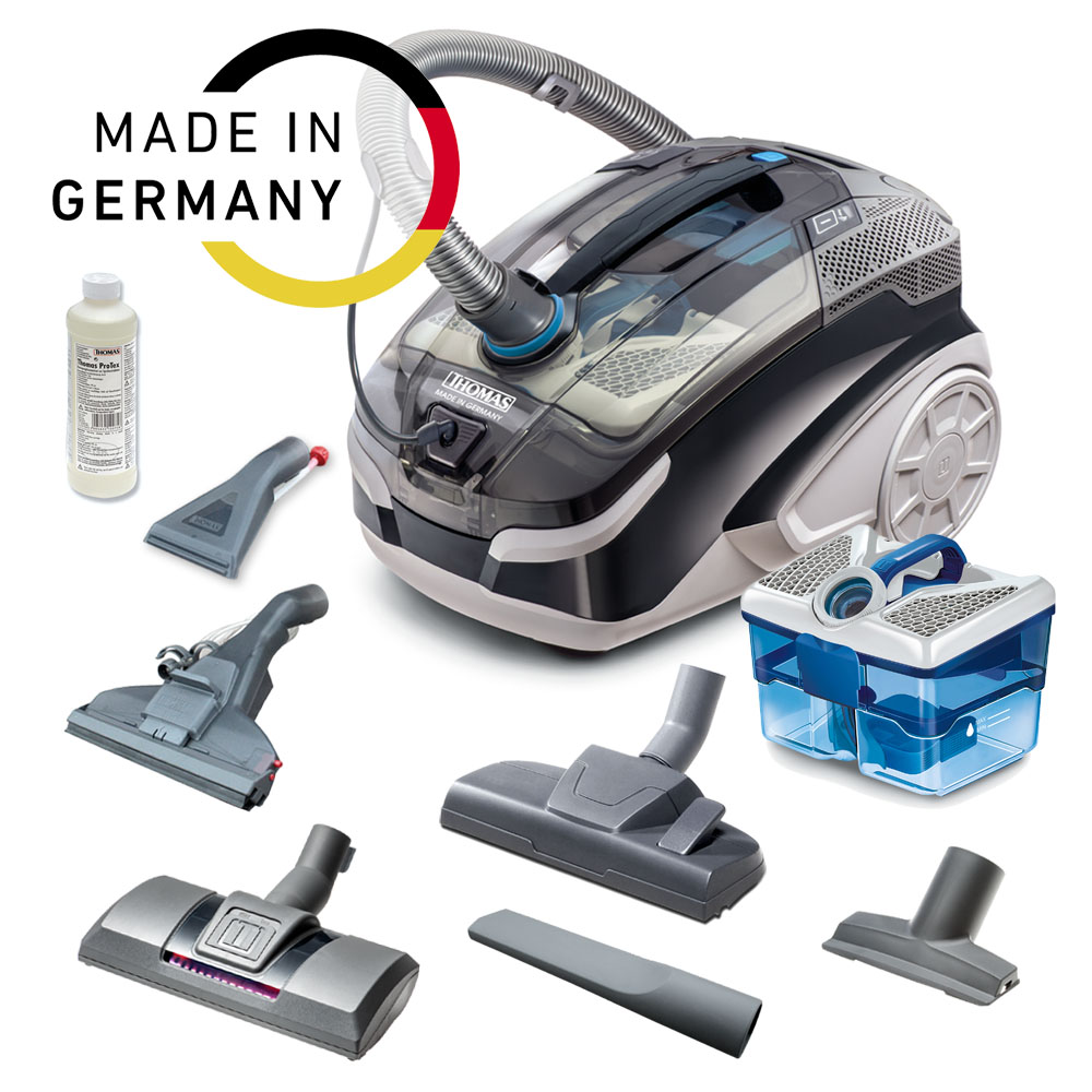 Пилосос THOMAS Vestfalia XT, повна комплектація Мийний пилосос THOMAS Vestfalia XT з AquaBOX та повним комплектом аксесуарів. Оригінальне німецьке складання