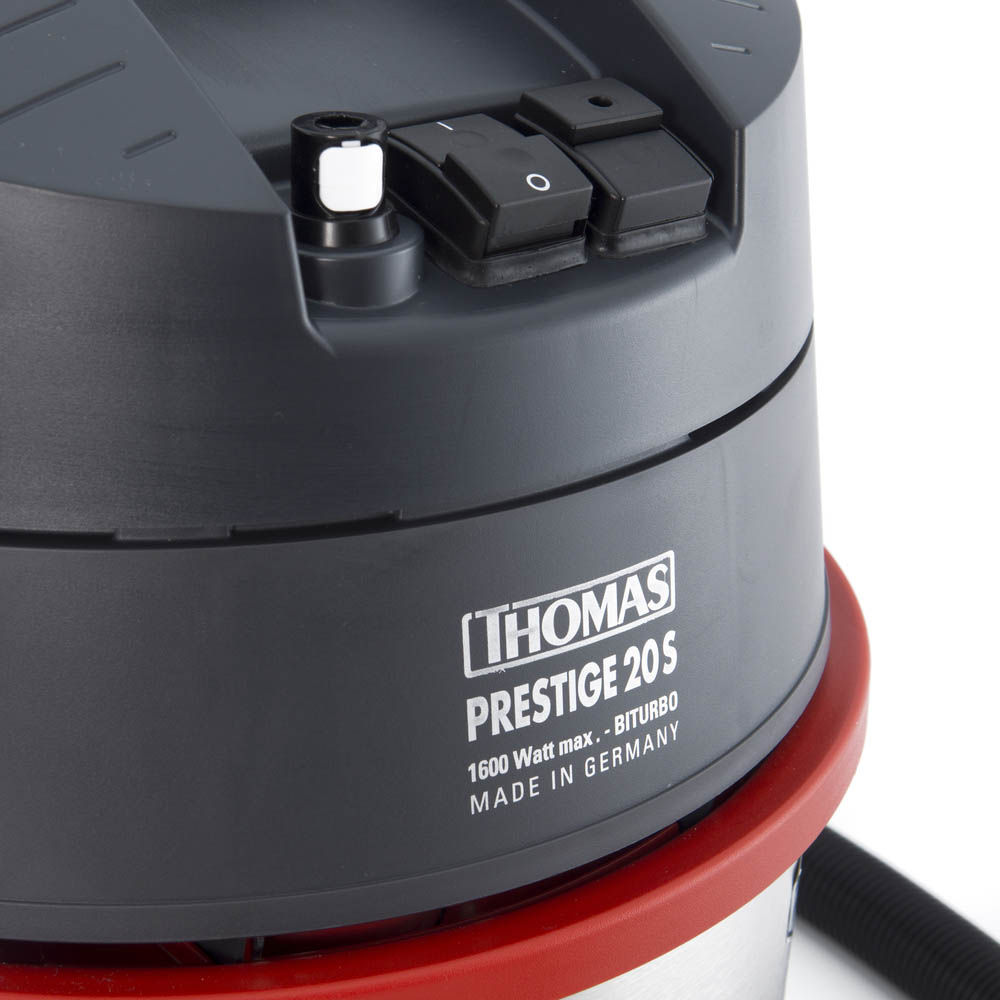 Prestige 20S Aquafilter, кнопки керування та роз'єм помпи Prestige 20S Aquafilter, зручні кнопки керування та роз'єм помпи для підключення трубки подачі мийного розчину