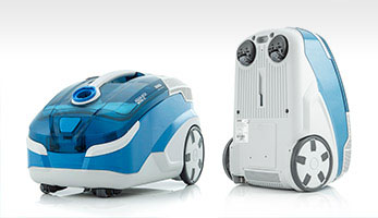 Mistral XS, horizontal and vertical parking  Mistral XS, horizontal and vertical parking allows you to store the vacuum cleaner even in a small cupboard