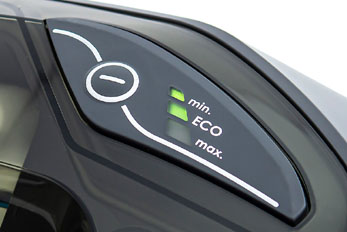 THOMAS, TouchTronic power control 4 power levels and ECO mode. Easy level switching with TouchTronic electronic control