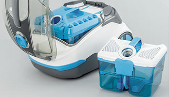 THOMAS DryBox + AquaBox Parkett, фільтри AquaBOX та DryBOX DryBox + AquaBox Parkett, водяний фільтр AquaBOX для очищення повітря та циклонний фільтр DryBOX для оперативного прибирання