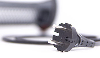 THOMAS vacuum cleaner, long power cord with automatic winding THOMAS vacuum cleaner, long power cord with automatic reel for large operation range and comfort