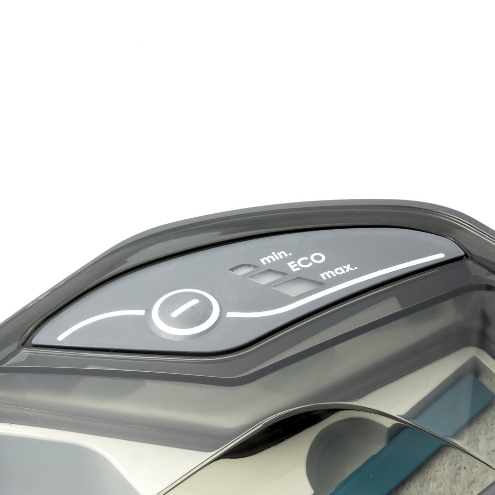 DryBOX+AquaBOX Parkett, електронний регулятор потужності TouchTronic THOMAS DryBOX+AquaBOX Parkett, 4 рівні потужності та режим ECO, зручний електронний регулятор TouchTronic для перемикання