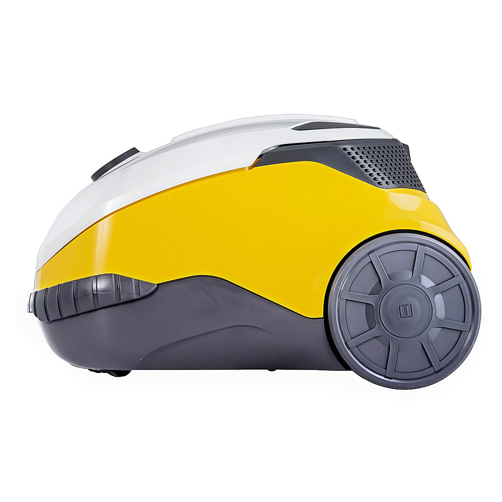 THOMA Perfect Air Animal Pure vacuum cleaner, side view THOMAS Perfect Air Animal Pure bagless vacuum cleaner with AquaBOX water filter for pet owners, side view