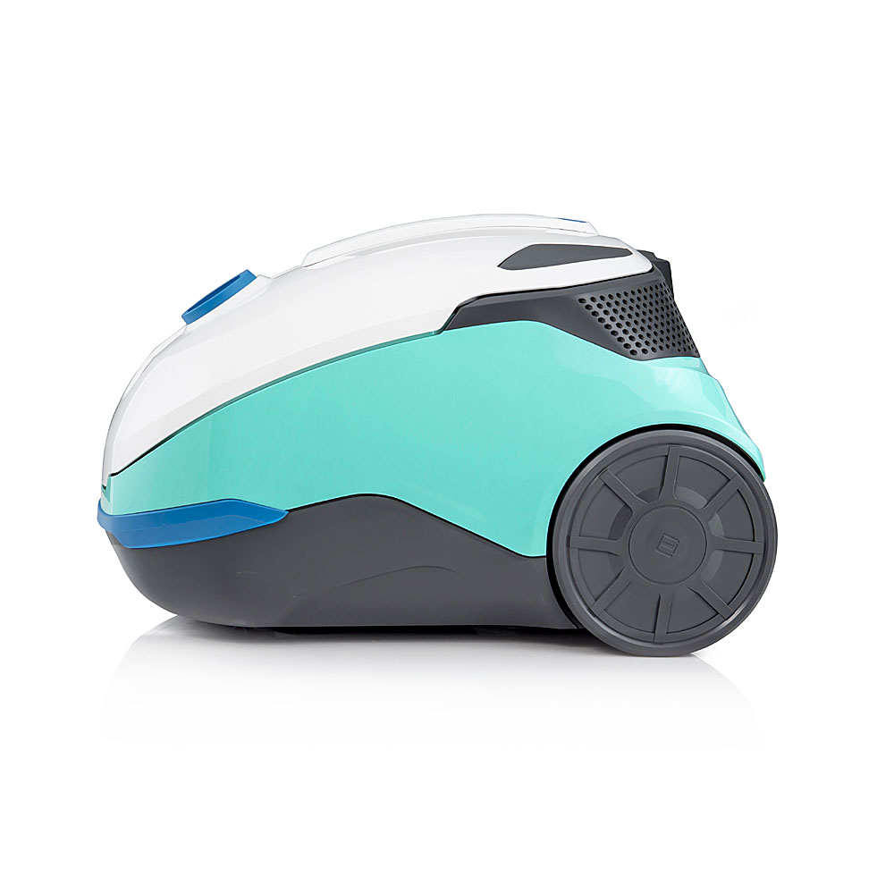 Perfect Air Feel Fresh X3 vacuum cleaner, side view THOMAS Perfect Air Feel Fresh X3 bagless vacuum cleaner for dry cleaning and liquid collection, side view