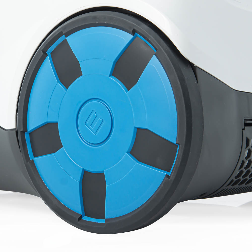 THOMAS DryBOX+AquaBOX Parkett, велике заднє колесо для маневреності THOMAS DryBOX+AquaBOX Parkett, велике заднє колесо забезпечує маневреність та легке подолання перешкод.